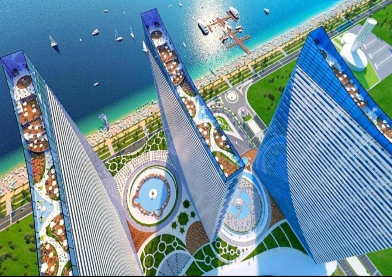 Orbi City Apartment With Sea View 巴统 外观 照片